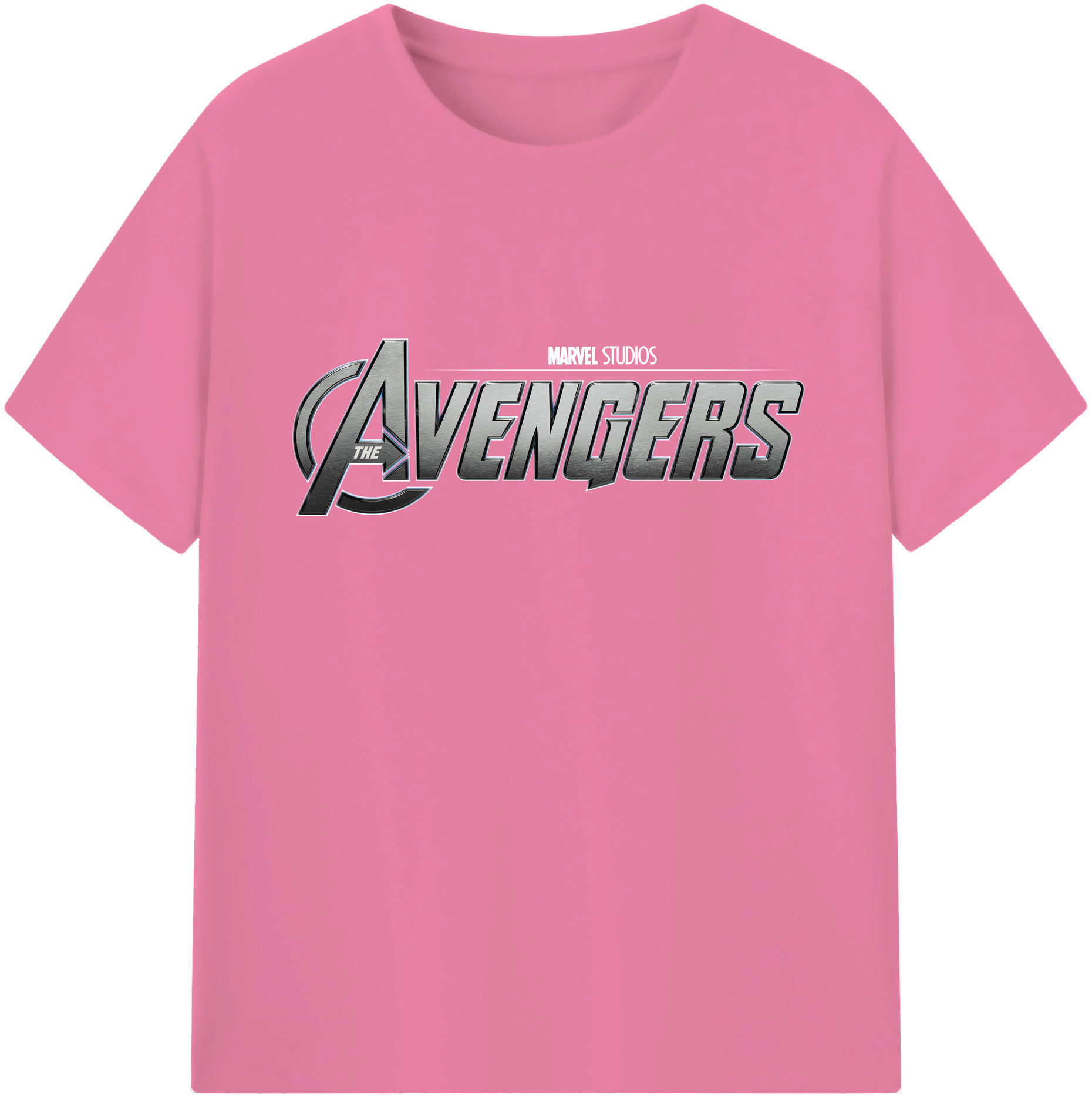 （画像用） アベンジャーズ The Avengers 綿100％半袖Tシャツ（フロントプリント）